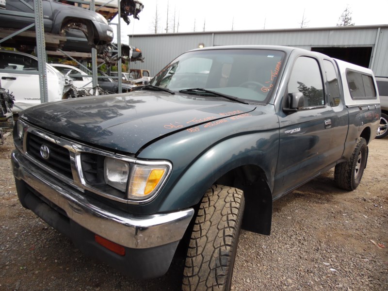 1996 TOYOTA TACOMA LX XTRA CAB GREEN 2.7L MT 4WD Z18155 - RANCHO TOYOTA ...